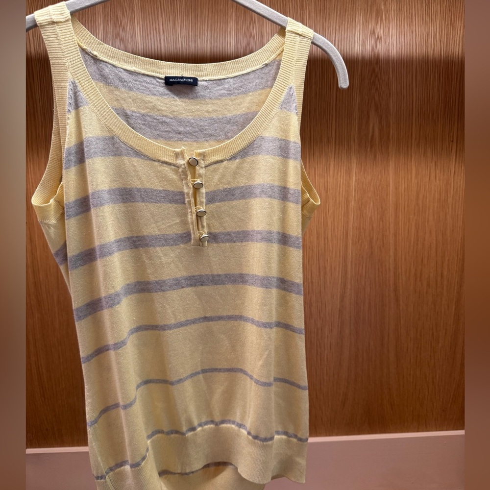 Magaschoni knit tank